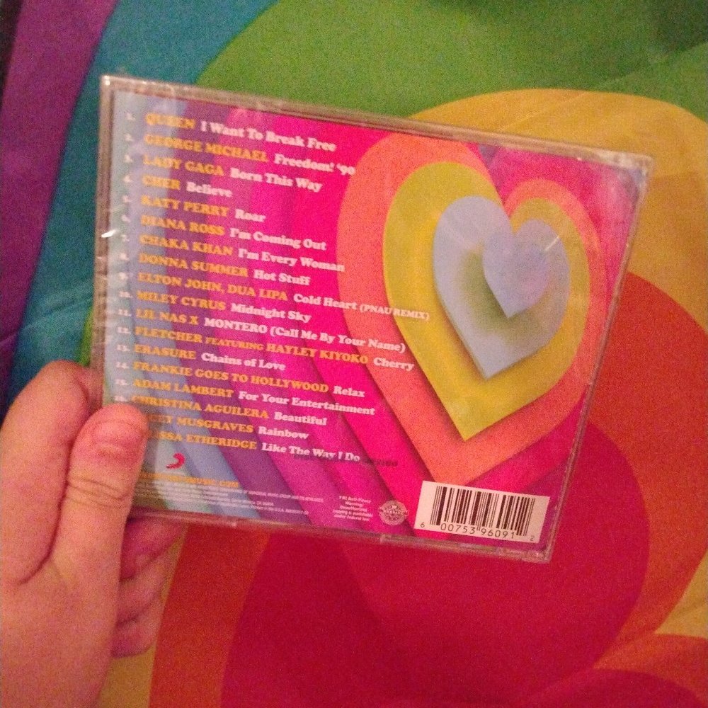 Limited edition pride appreciation playlist cd